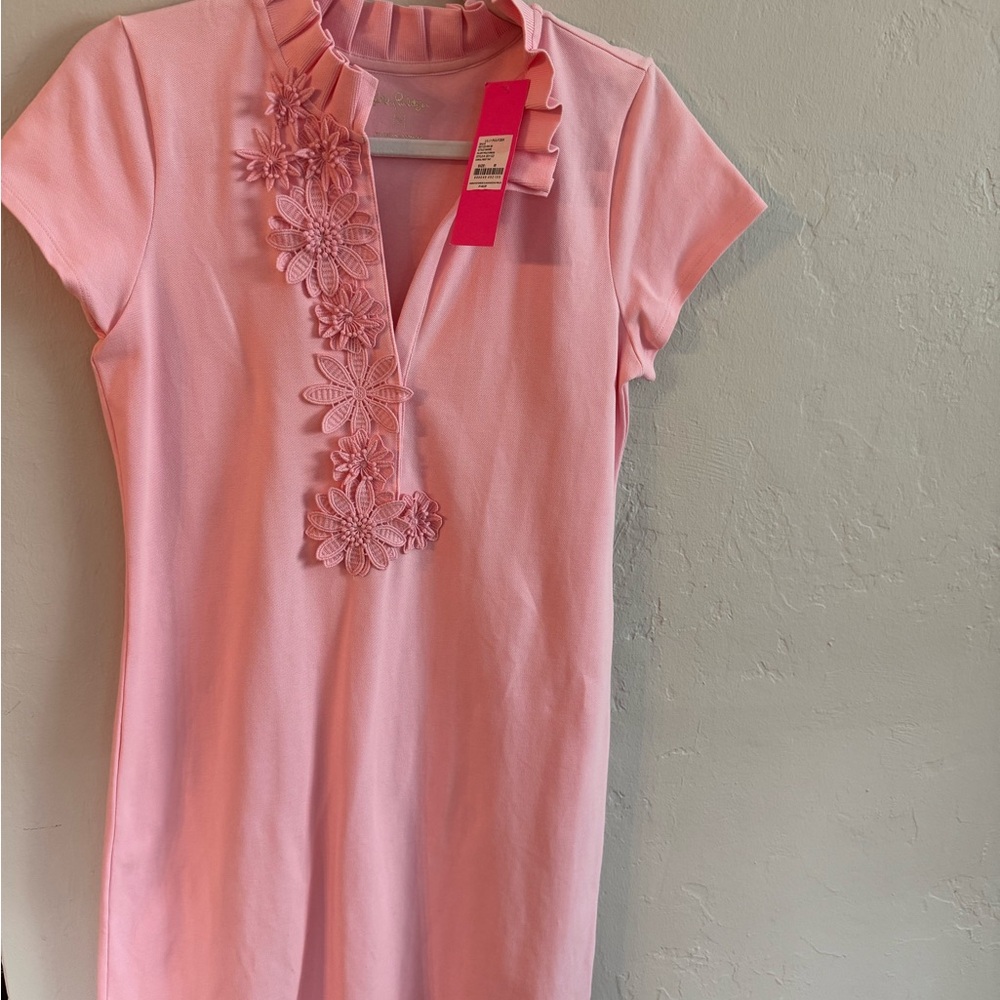 Lilly Pulitzer Pink Floral Dress